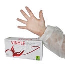 Gant vinyle non poudré - Blanc - Taille M (10 X 100 unités )