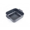 Square individual dish 66 cl - Ceramic - Slate ( 862052 ) (6 X 1 unit )
