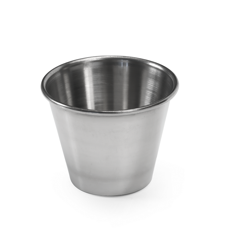 Pot à sauce 7,5 cl - Inox ( 083006 ) (12 X 1 unité )