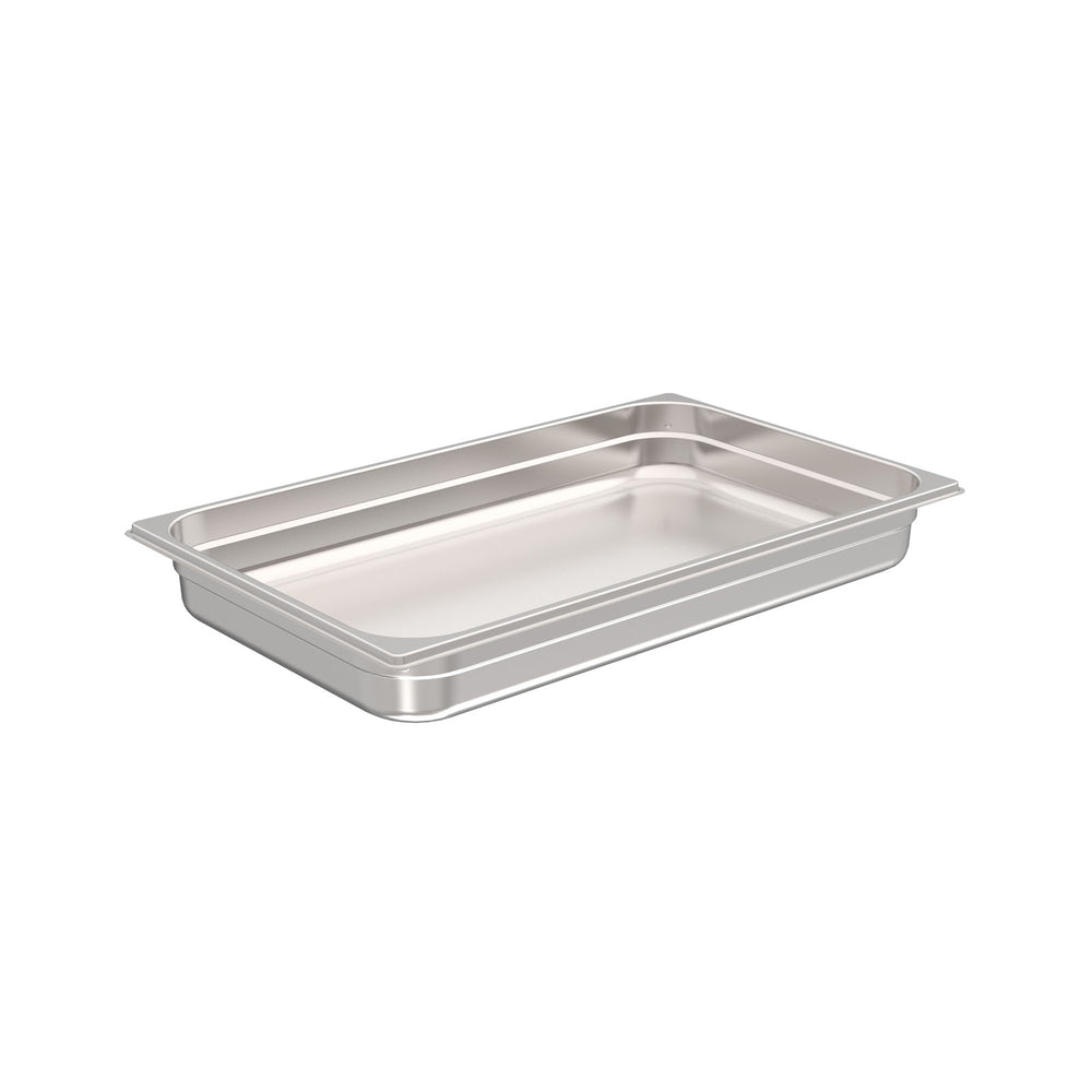 Bac GN1/1 - Plein - Hauteur 55 mm - Inox 18/05 ( 083450 ) (1 X 1 unité )