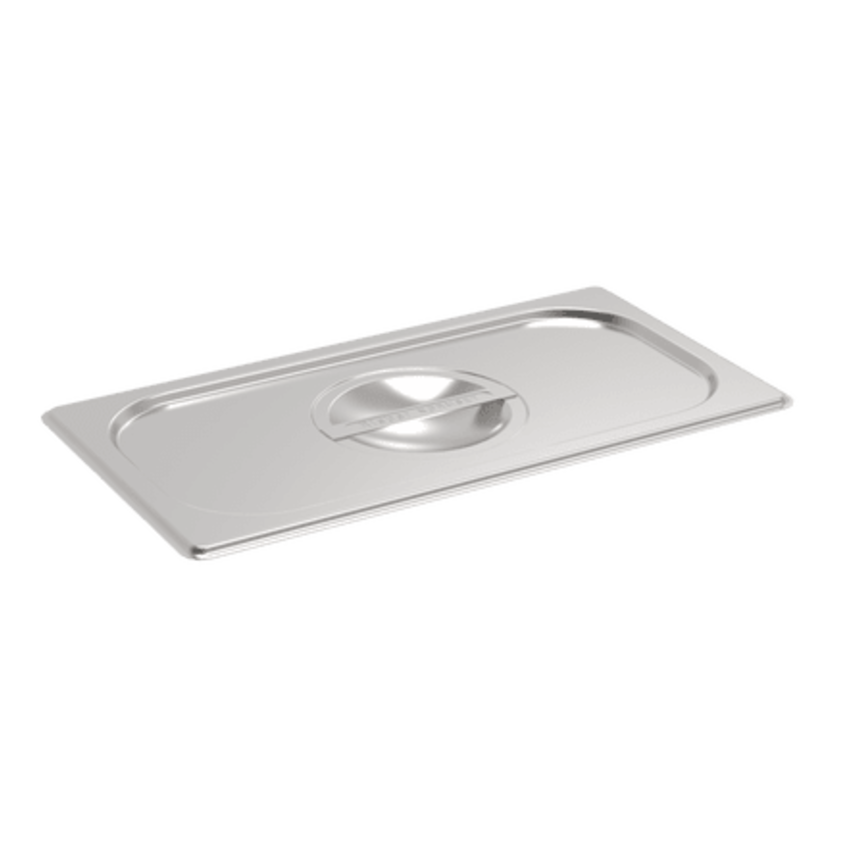 Couvercle pour bac GN1/1 avec poignée  - Inox 18/05 ( 083452 ) (1 X 1 unité )