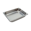 Bac GN1/2 - Plein - Hauteur 55 mm - Inox 18/05 (1 X 1 unité ) - 083453