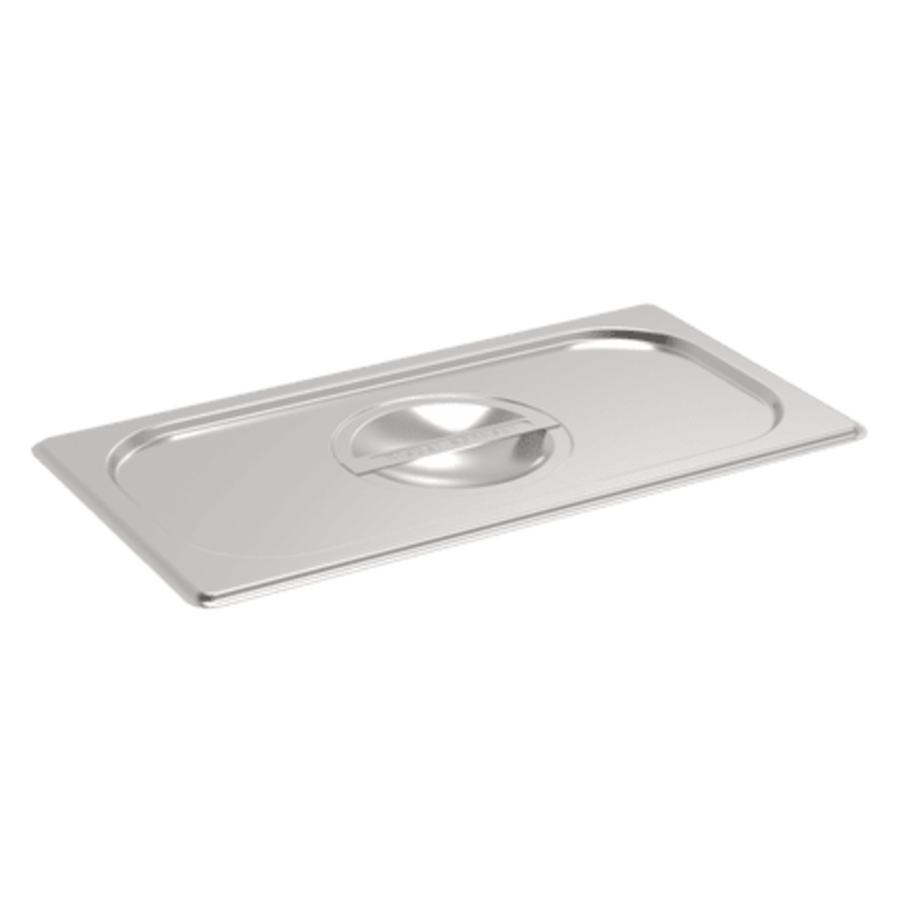 Couvercle pour bac GN1/2 avec poignée  - Inox 18/05 ( 083454 ) (1 X 1 unité )