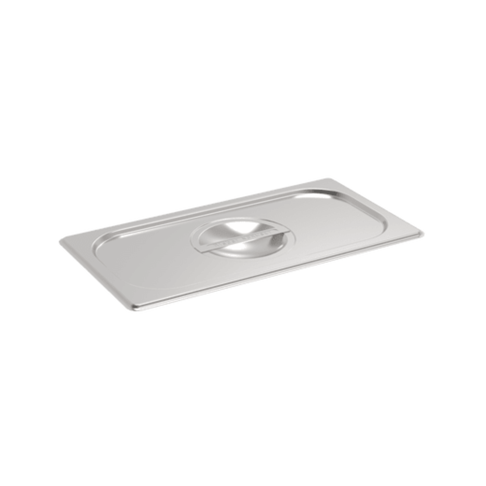 Couvercle pour bac GN1/3 avec poignée  - Inox 18/05 ( 084318 ) (1 X 1 unité )