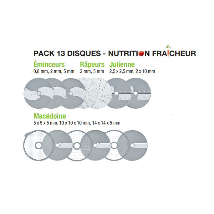 689271 - pack disques nutrition fraicheur (1 x 1 unité )