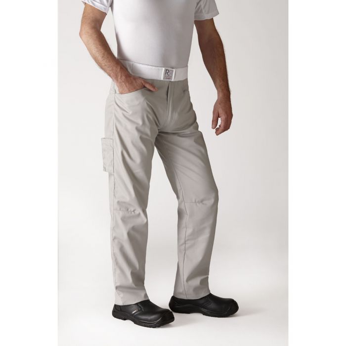 904390 - pantalon mixte polycoton arenal gris chiné (1 x 1 unité )