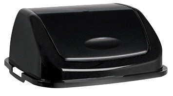 Dustbin 50 L - Black - Black Lid - CLAP ( 140774 ) (1 X 1 unit )