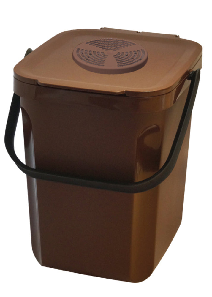 10 L Compost Bin - Brown - Organik green ( 961115 ) (1 X 1 unit )
