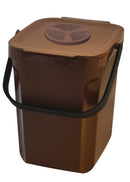 Poubelle compost 10 L - Marron - Organik green (1 X 1 unité )