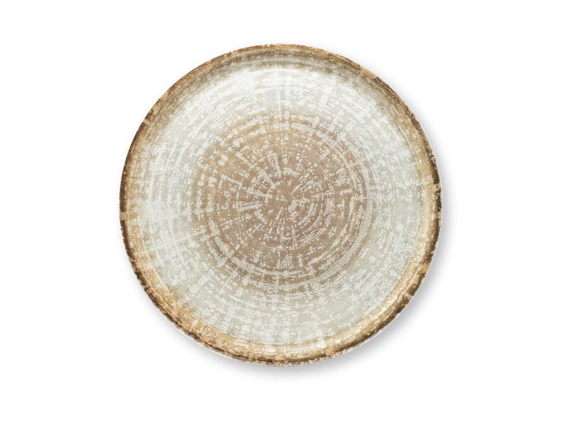 Assiette à pizza - Grès ø33cm -Crête (6 X 1 unité ) - 999913