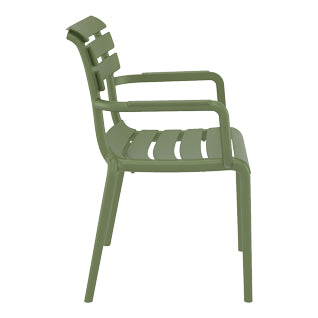 010070 - Fauteuil - Vert olive - Paris (1 X 1 unité )