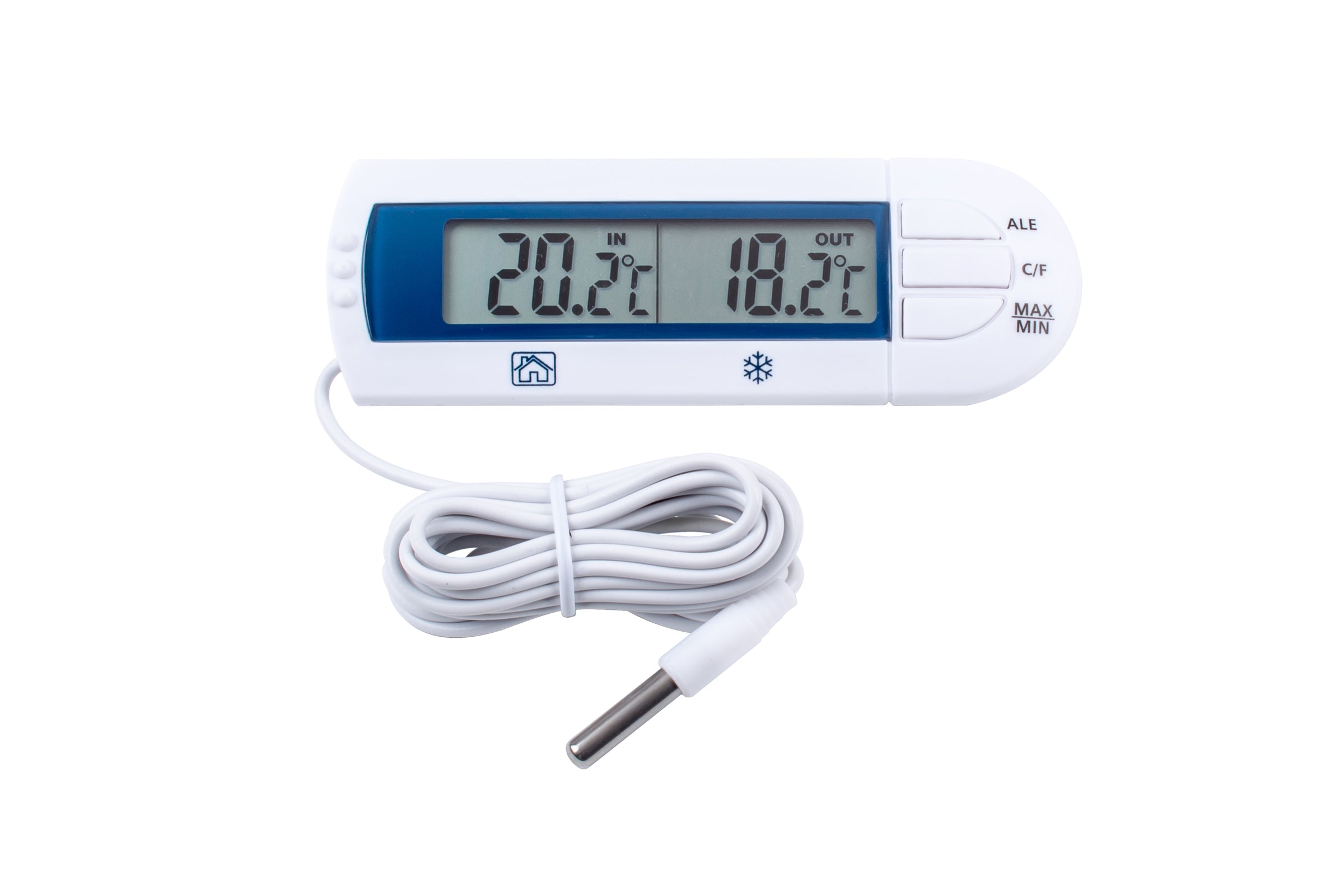 Electronic thermometer + alarm -50+70°C ( 910030 ) (1 X 1 unit )