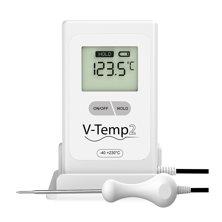 Thermomètres digital sonde perçante IP67 - Inox