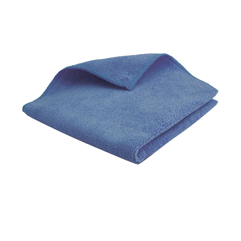 039430 - Lavette Microfibre Ecoline - 32x36cm - Bleu (1 X 5 unités )