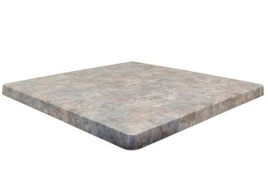 Plateau 70x70 cm - Zinc - Classic Line ( 008922 ) (2 X 1 unité )