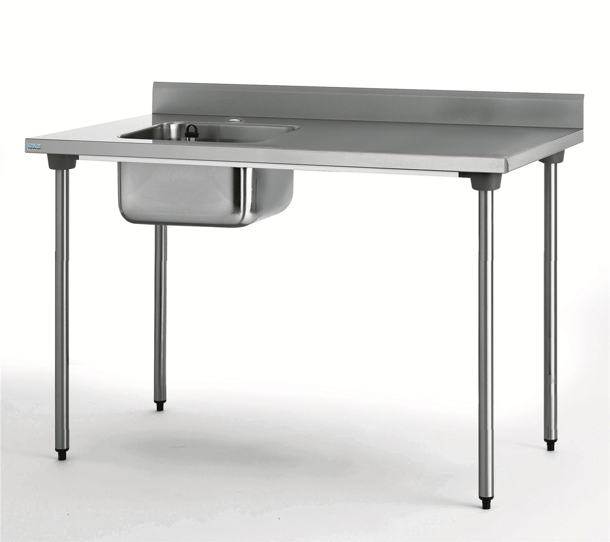 Wall-mounted table - Left sink 1600x700x900mm ( 525642 ) (1 X 1 unit )