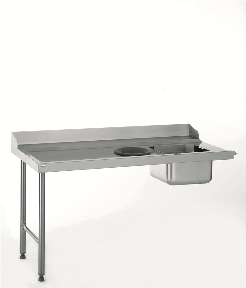 Table entrée  + bac + TVD - Raccordable droite (1 X 1 unité )