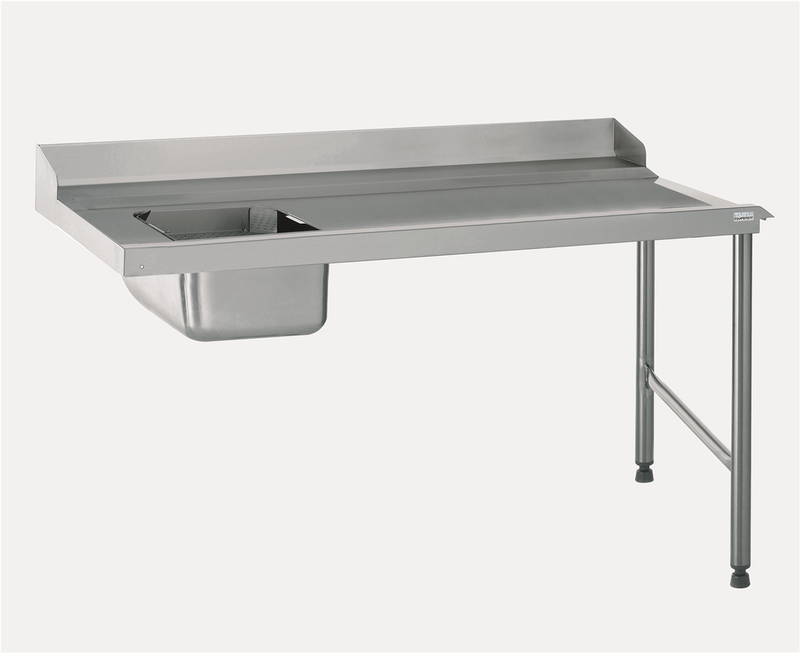 Table entrée  + bac - Raccordable gauche (1 X 1 unité )