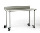 Table adossée + roulettes 1400x700x900mm (1 X 1 unité ) - 525708