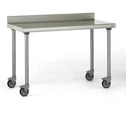 Table adossée + roulettes 2000x700x900mm (1 X 1 unité ) - 525711
