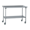 Table centrale + étagères+roulettes 1600x700x900mm (1 X 1 unité ) - 525715