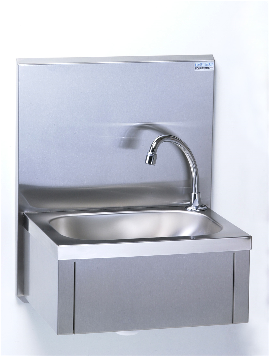 Lave mains à commande fémorale - Cuve 345x245x120 mm ( 802430 ) (1 X 1 unité )