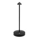 Lampe LED Ø 10,5x30 cm - Noire - Angelina (1 X 1 unité )