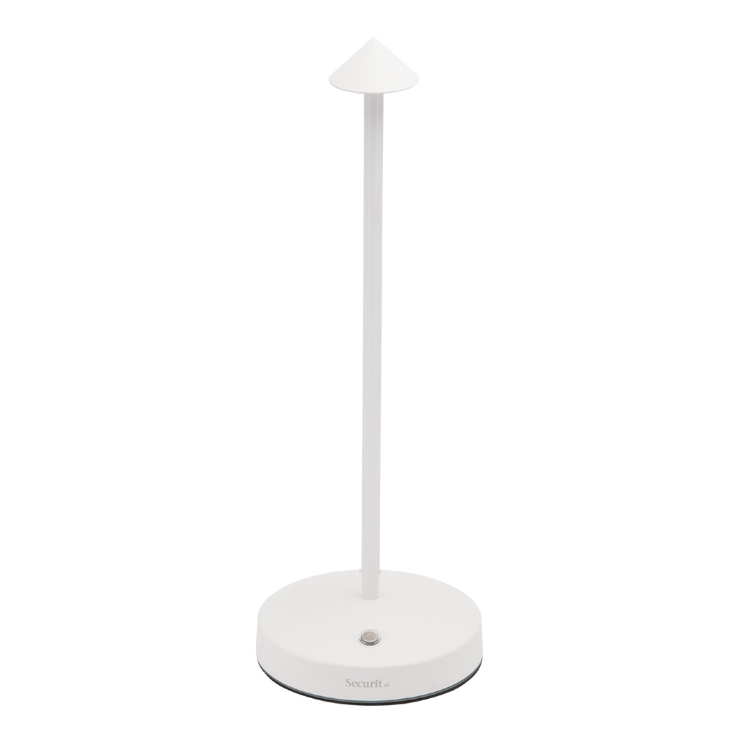 Lampe LED Ø 10,5x30 cm - Blanche - Angelina ( 014961 ) (1 X 1 unité )