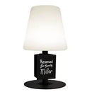 Lampe de table avec ardoise 28x15x15 cm (1 X 1 unité ) - 014952