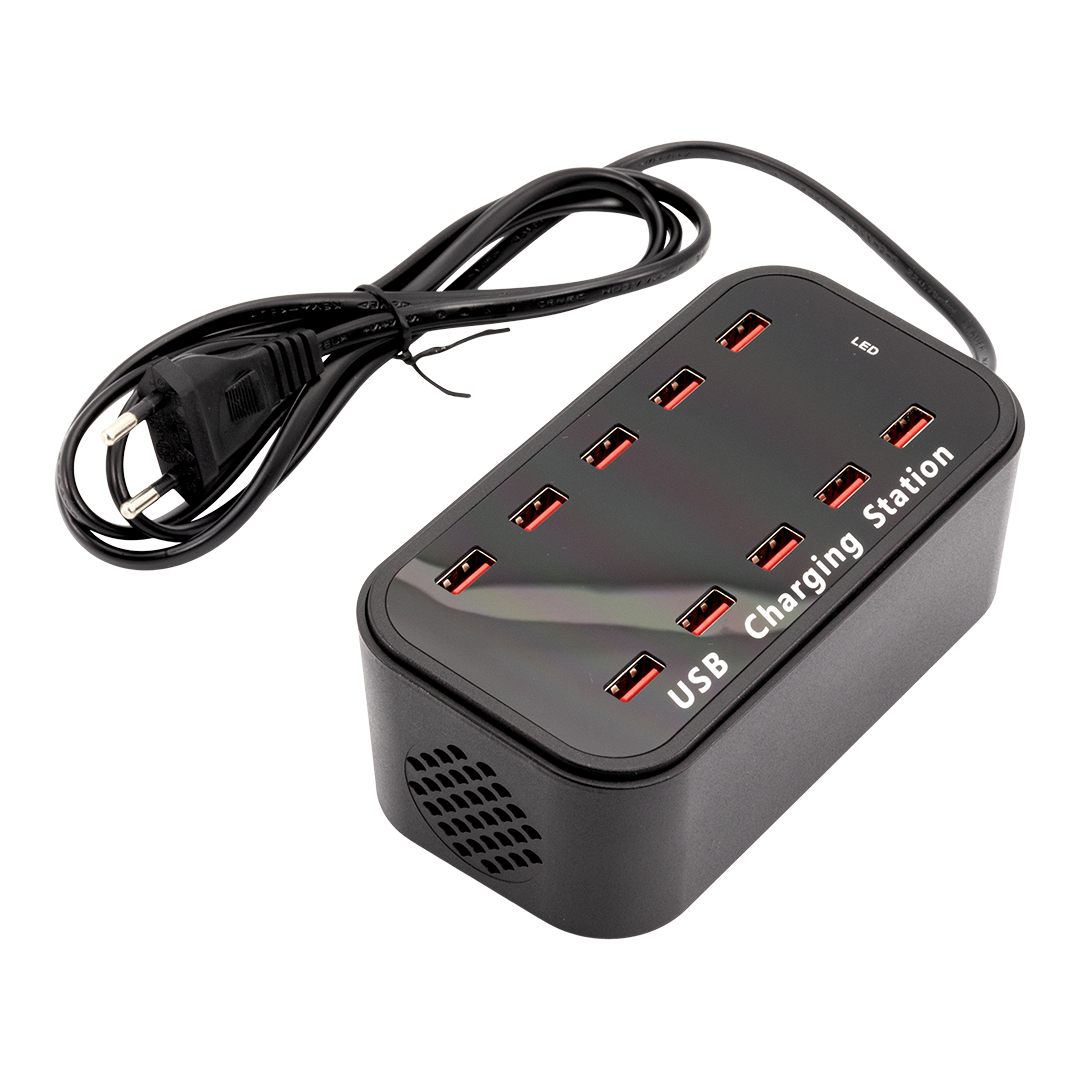 Chargeur de batteries - 10 lampes ( 014921 ) (1 X 1 unité )