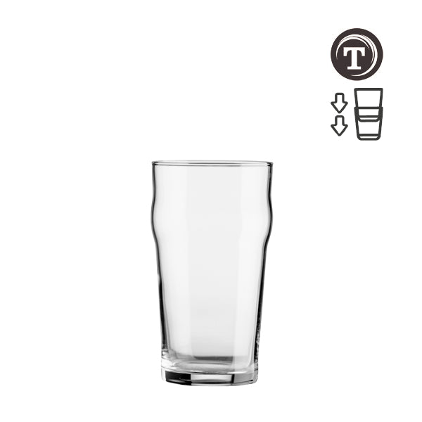Beer glass 56.8 cl - T-Nonic ( 033638 ) (12 X 1 unit )