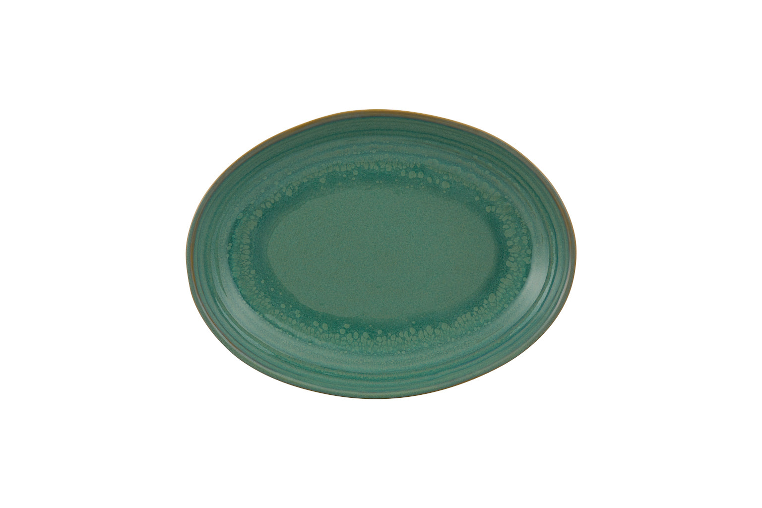 Assiette oblong - Grès Ø 27x20x4,5 cm - Gemstone ( E02976 ) (12 X 1 unité )