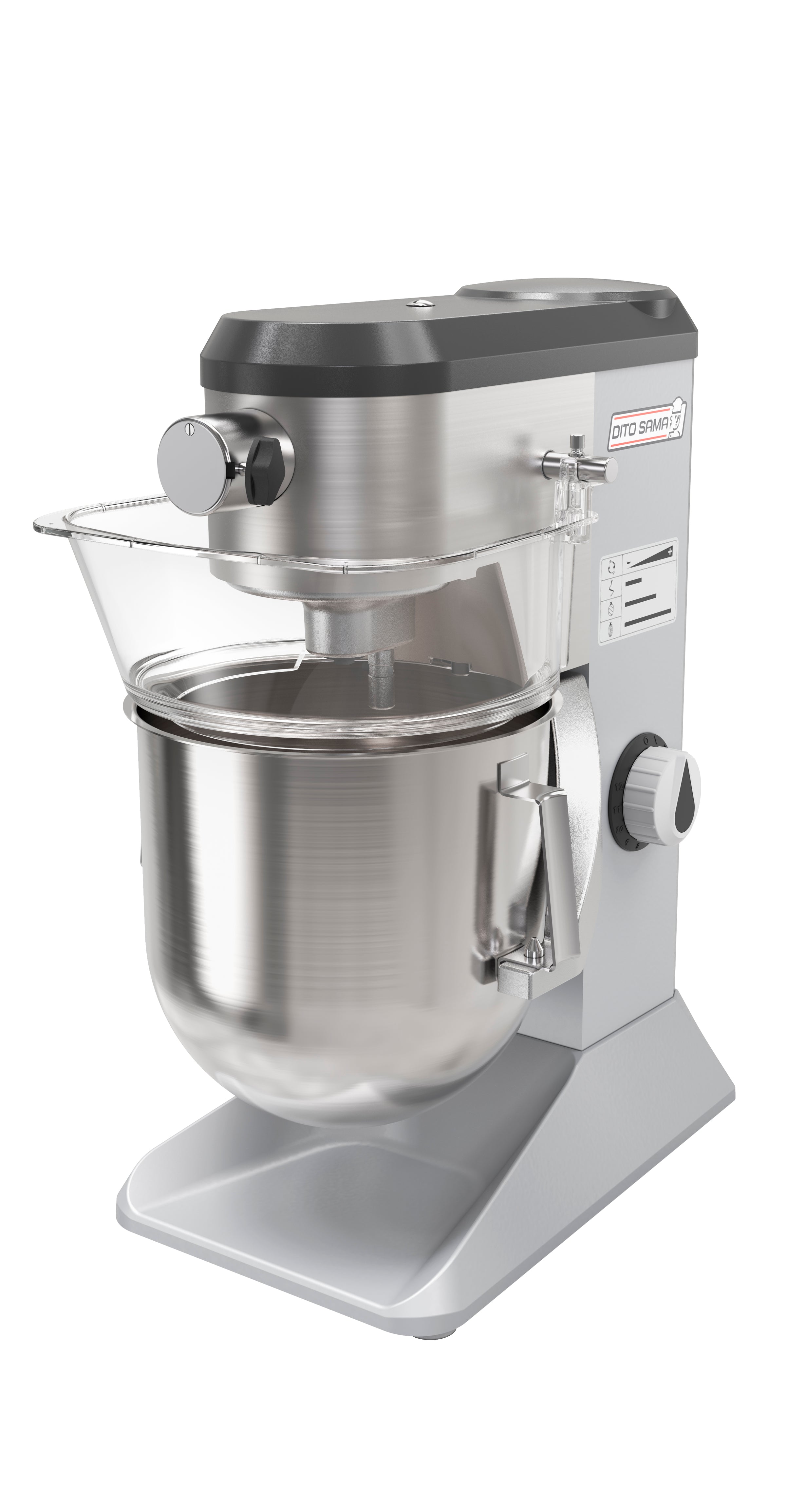 Batteur BE8 - Cuve 8 L - 292x416x487 mm ( 971315 ) (1 X 1 unité )