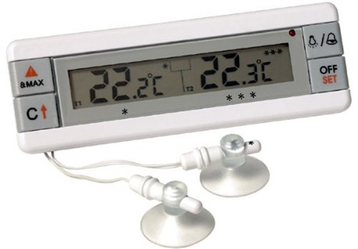 Fridge Freezer Digital Thermometer - Dual Probe (909960) (1 X 1 unit)