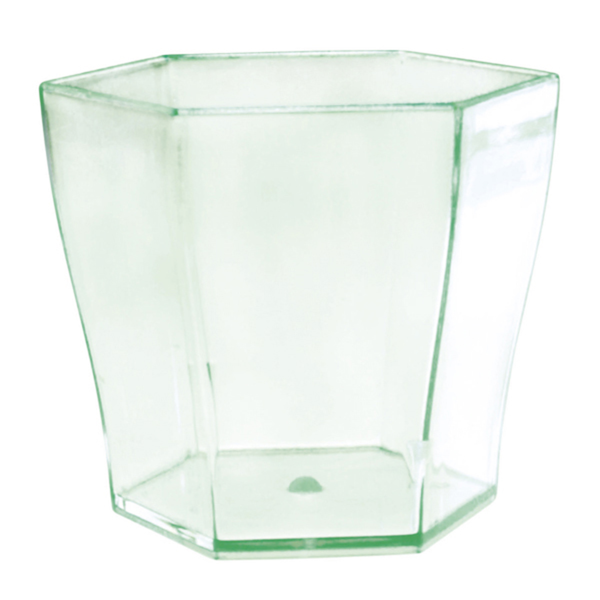 Verrine hexagonale  6 cl - ø 5x6,5x6,5 cm ( 948986 ) (36 X 24 unités )