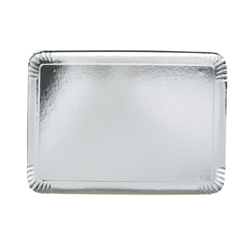 948997 - Plateau traiteur 19x28 cm - Argent (1 X 25 unités )