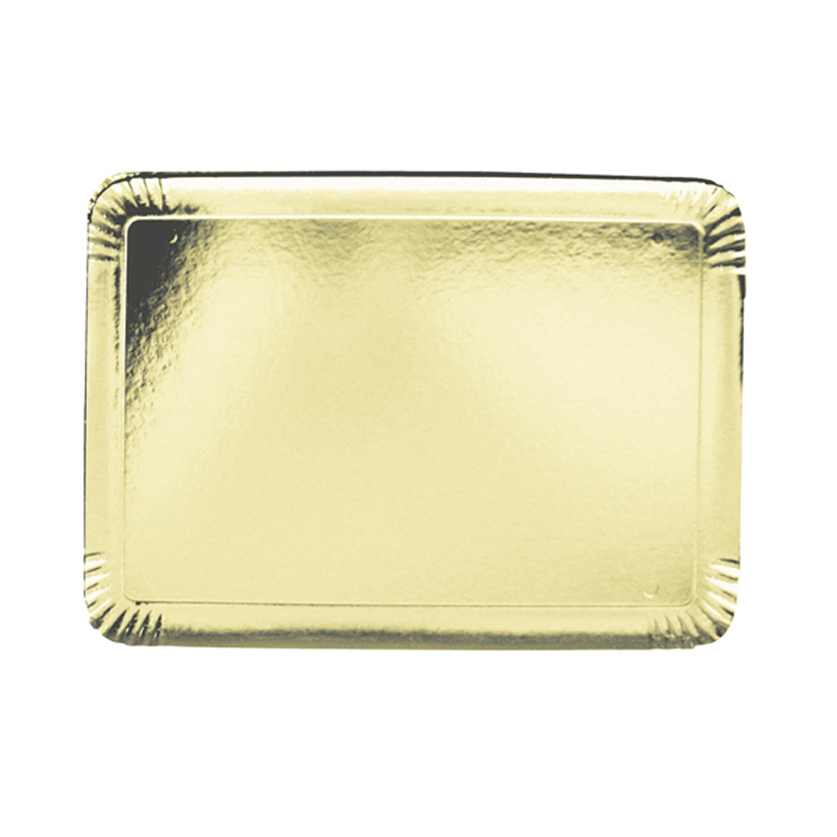 Caterer tray 19x28 cm - Gold ( 948998 ) (1 X 25 units )