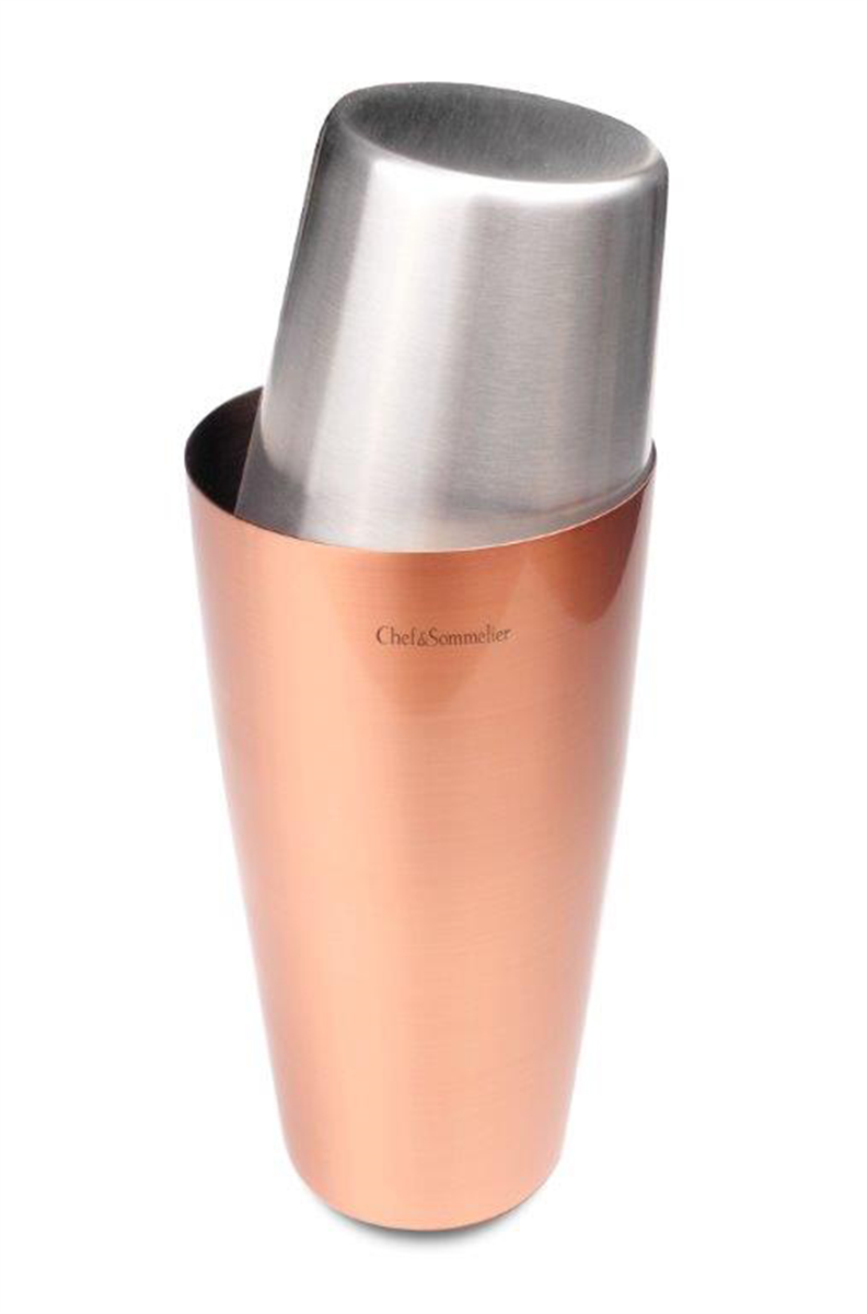 Shaker 50 and 70 cl - Copper-plated and Stainless steel - Moove ( 045300 ) (1 X 1 unit )