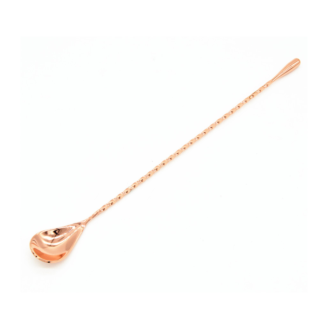 Cuillères à cocktails Mix 30 cm - cuivré ( 045303 ) (1 X 1 unité )