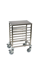 Échelle 7 niveaux GN2/1 + plan de travail - Inox (1 X 1 unité ) - 816741