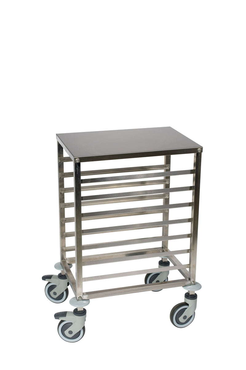 Échelle 7 niveaux GN1/1 + plan de travail - Inox (1 X 1 unité ) - 816740
