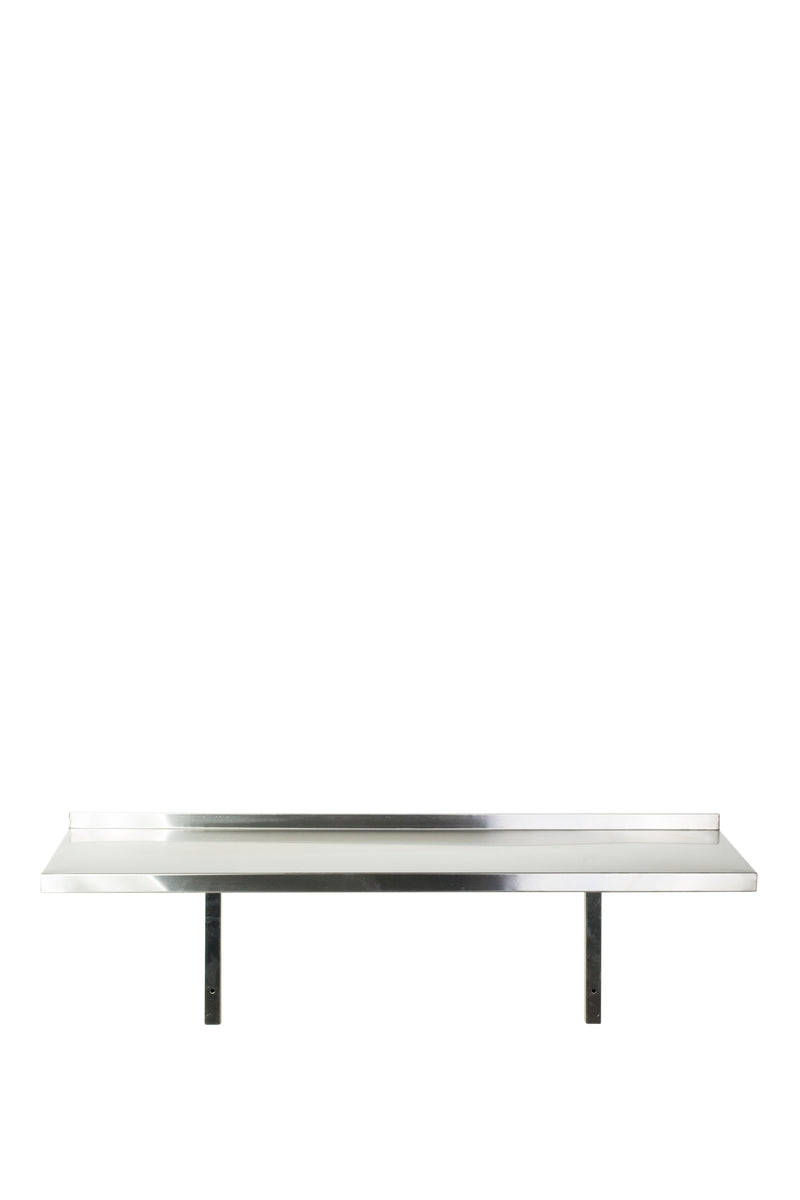 Étagère murale adossée 1 niveau - 1400x400 mm (1 X 1 unité )