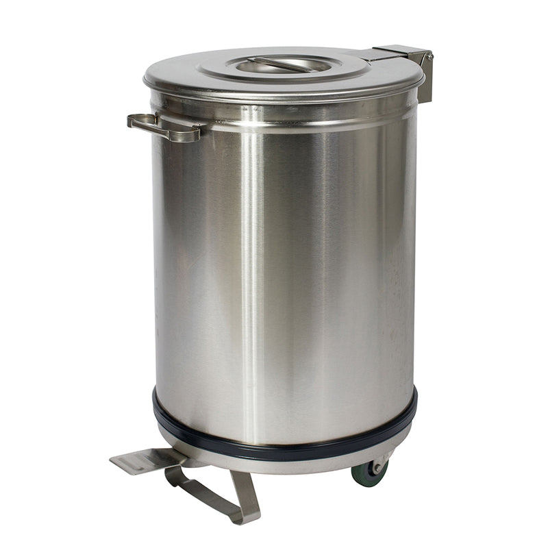 Poubelle pour liquide 100 L ø 475x720 mm - Inox