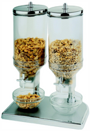 Distributeur de céréales 2x4,5L - Double 22x35x52 cm (1 X 1 unité ) - 901567