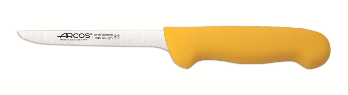Désosseur - Lame usée 14cm - Jaune - Série 2900 ( 096305 ) (1 X 1 unité )