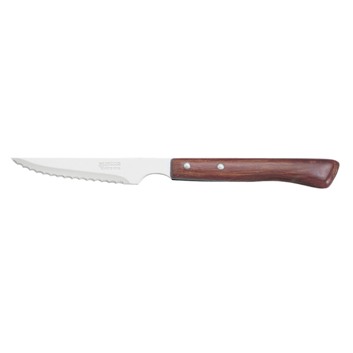 Couteaux steak - Manche bois bakélisé  11 cm ( 096322 ) (1 X 12 unités )