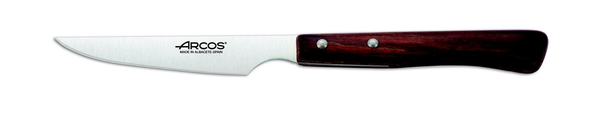 Couteaux steak - Manche bois bakélisé  11 cm ( 630149 ) (12 X 1 unité )