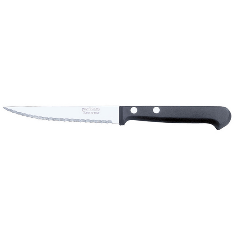 096569 - couteau à steak inox microdenté (1 x 12 unités )