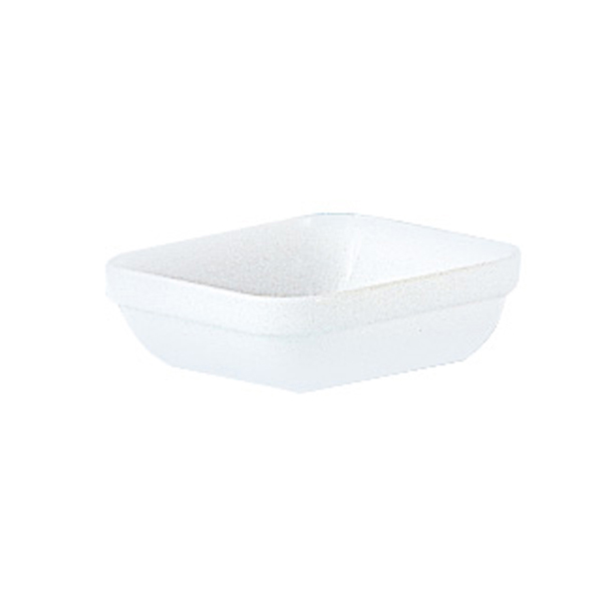 Square dish 25cl - Tempered glass - Restaurant (903046) (24 X 1 unit)