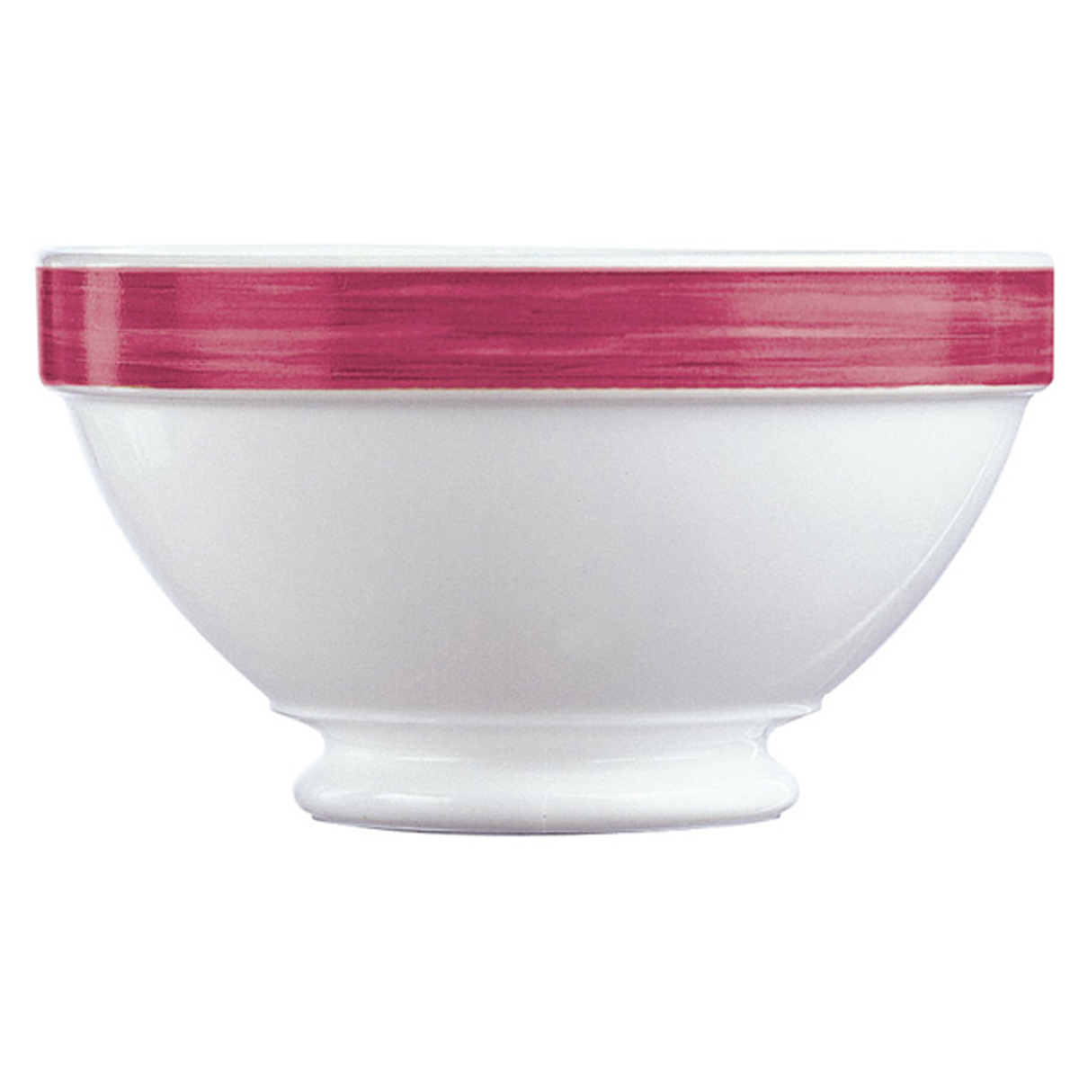 Bol à talon 51cl-Verre trempé-Cherry- Brush ( 903126 ) (6 X 1 unité )